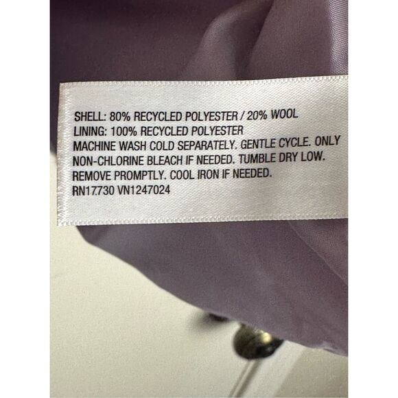 A New Day purple fuzzy coat size XXL - Picture 7 of 10